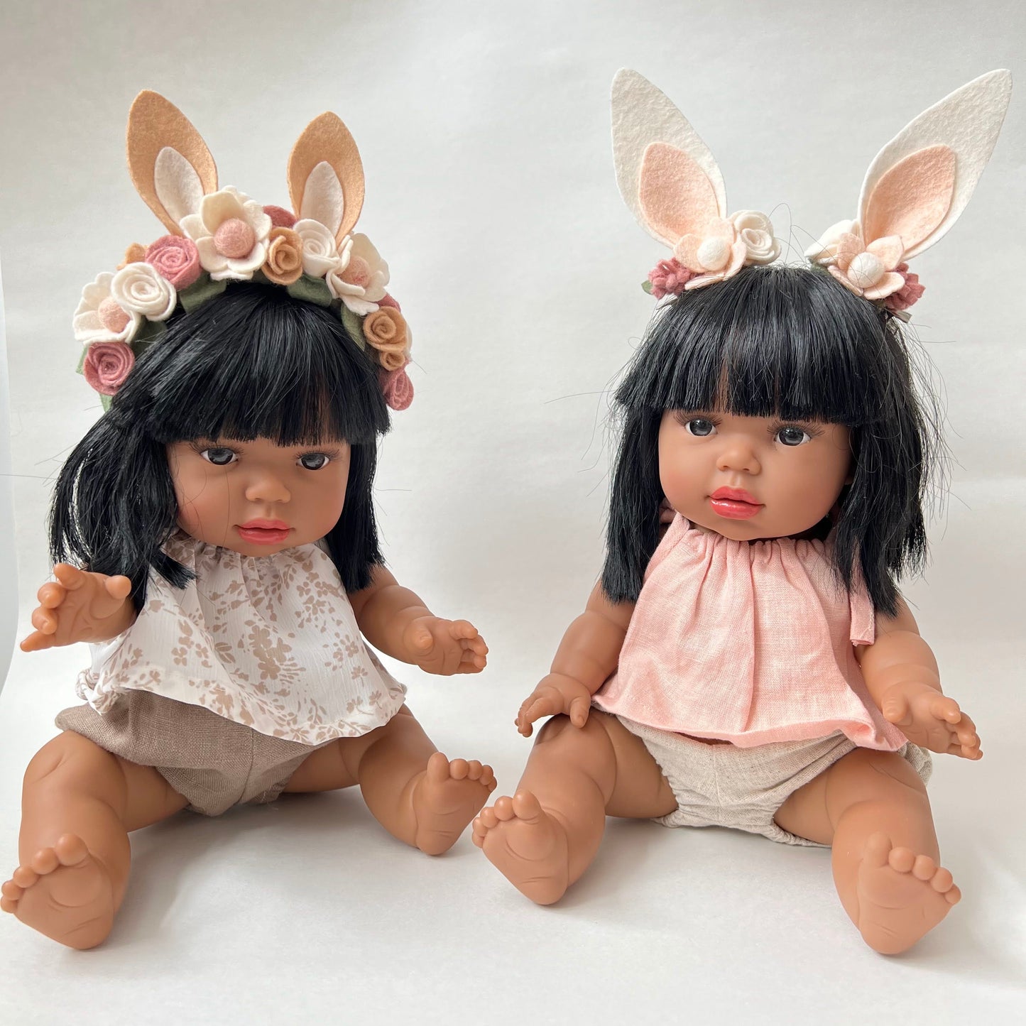 baby blush bunny full crown