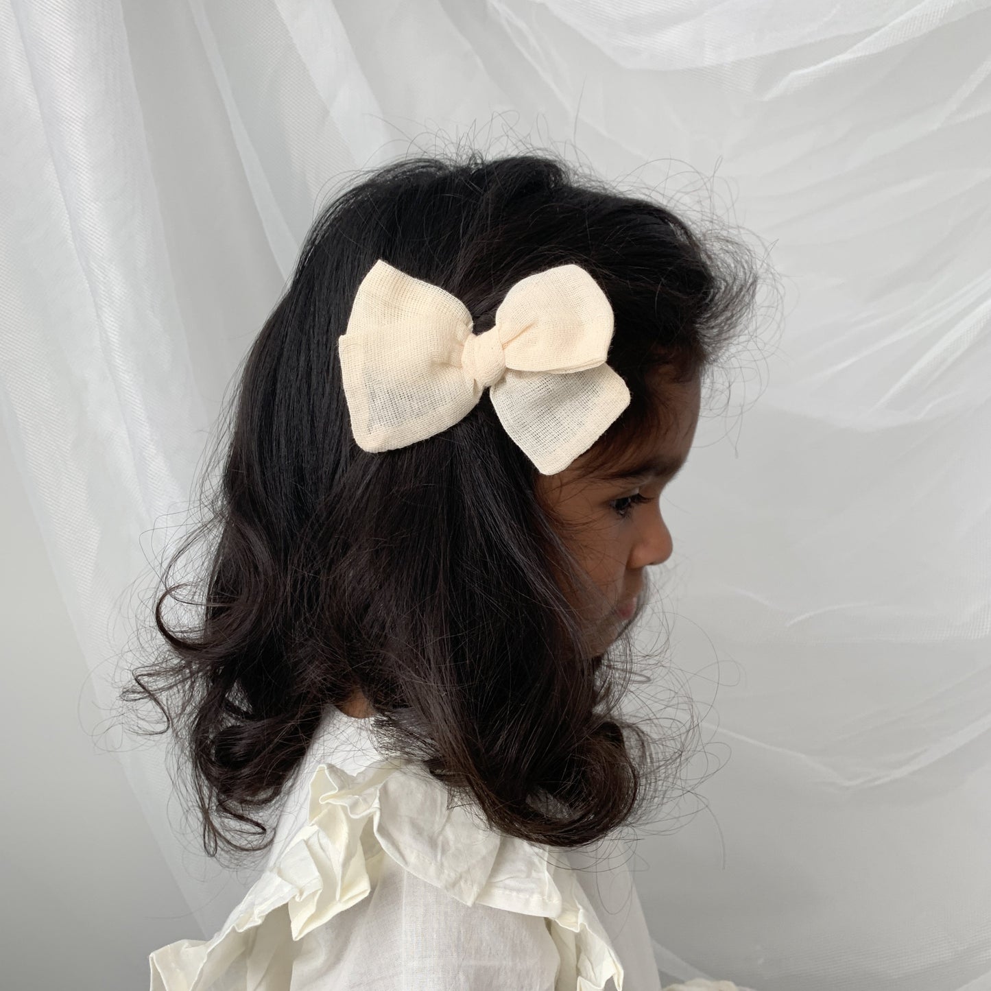 muslin weave | regular bow
