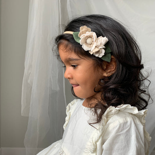 earth toned half crown