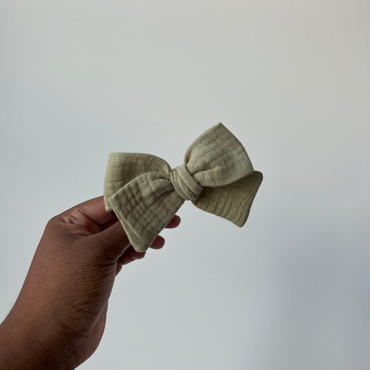moss gauze | regular bow