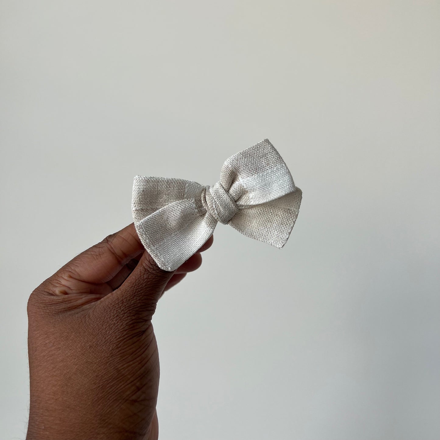 vanilla and oats | baby bow