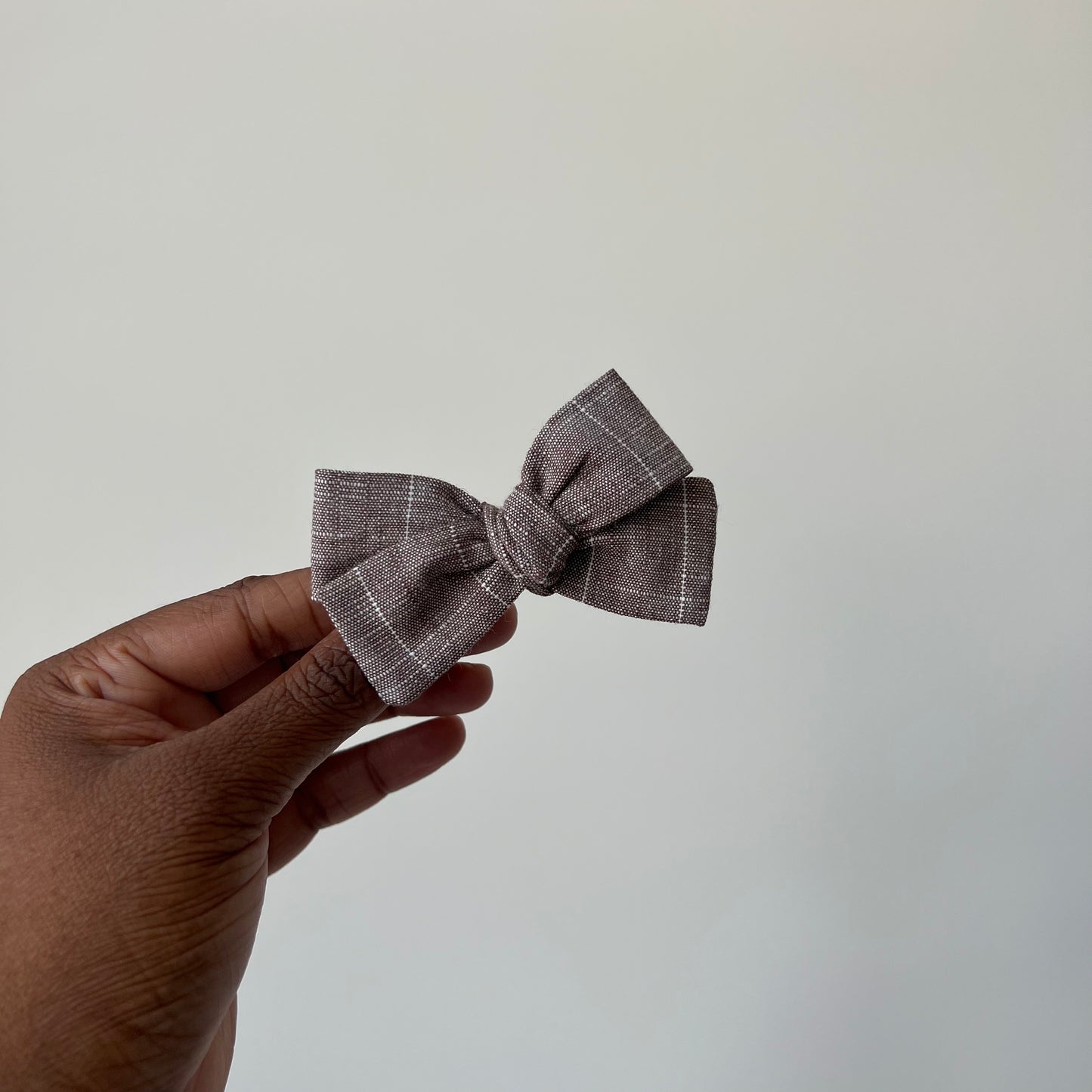 stone linen | baby bow