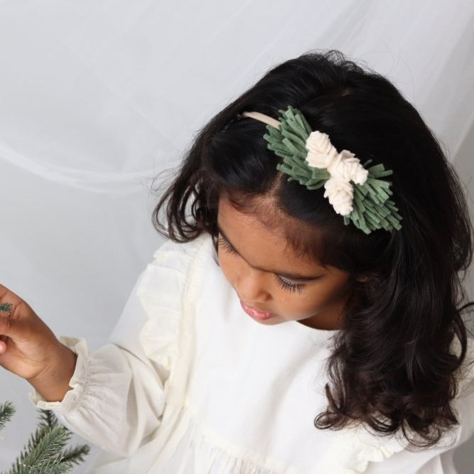 neutral pinecone half crown