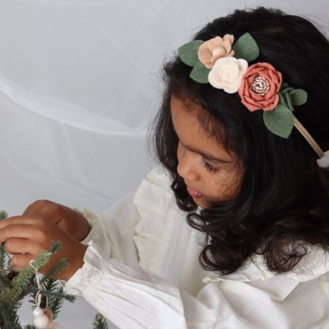 vintage holiday half crown