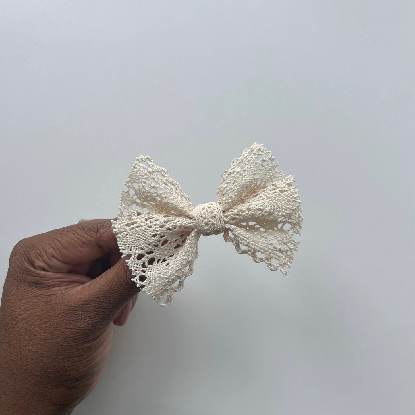 delicate ivory lace